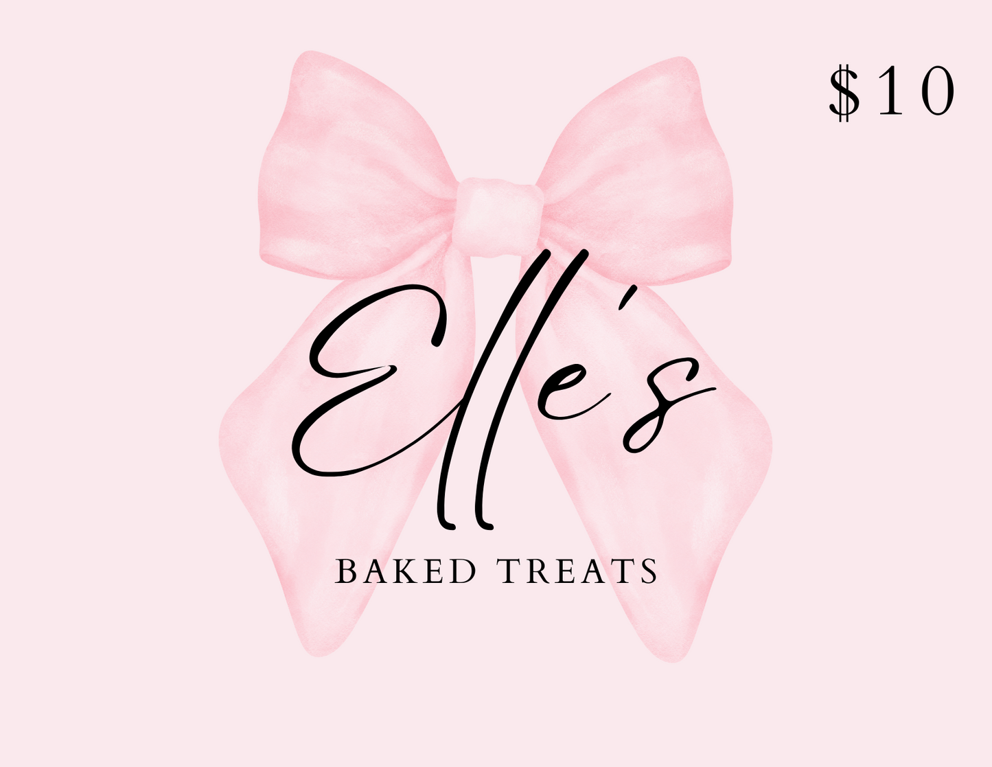 Elle's Baked Treats Gift Card