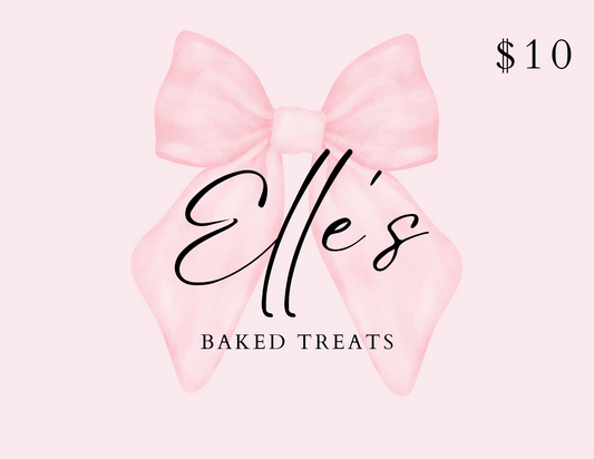 Elle's Baked Treats Gift Card